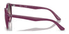 Ray-Ban RJ9064S Sunglasses | Size 44 / Transparent Pink №7052V0 / Clear Gradient Red Mirror Red (2N 38.8%)