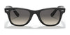 Ray-Ban JUNIOR WAYFARER RJ9066S Sunglasses | Size 47 / Black №100/11 / Light Grey/Dark Grey (2N 22.8%)