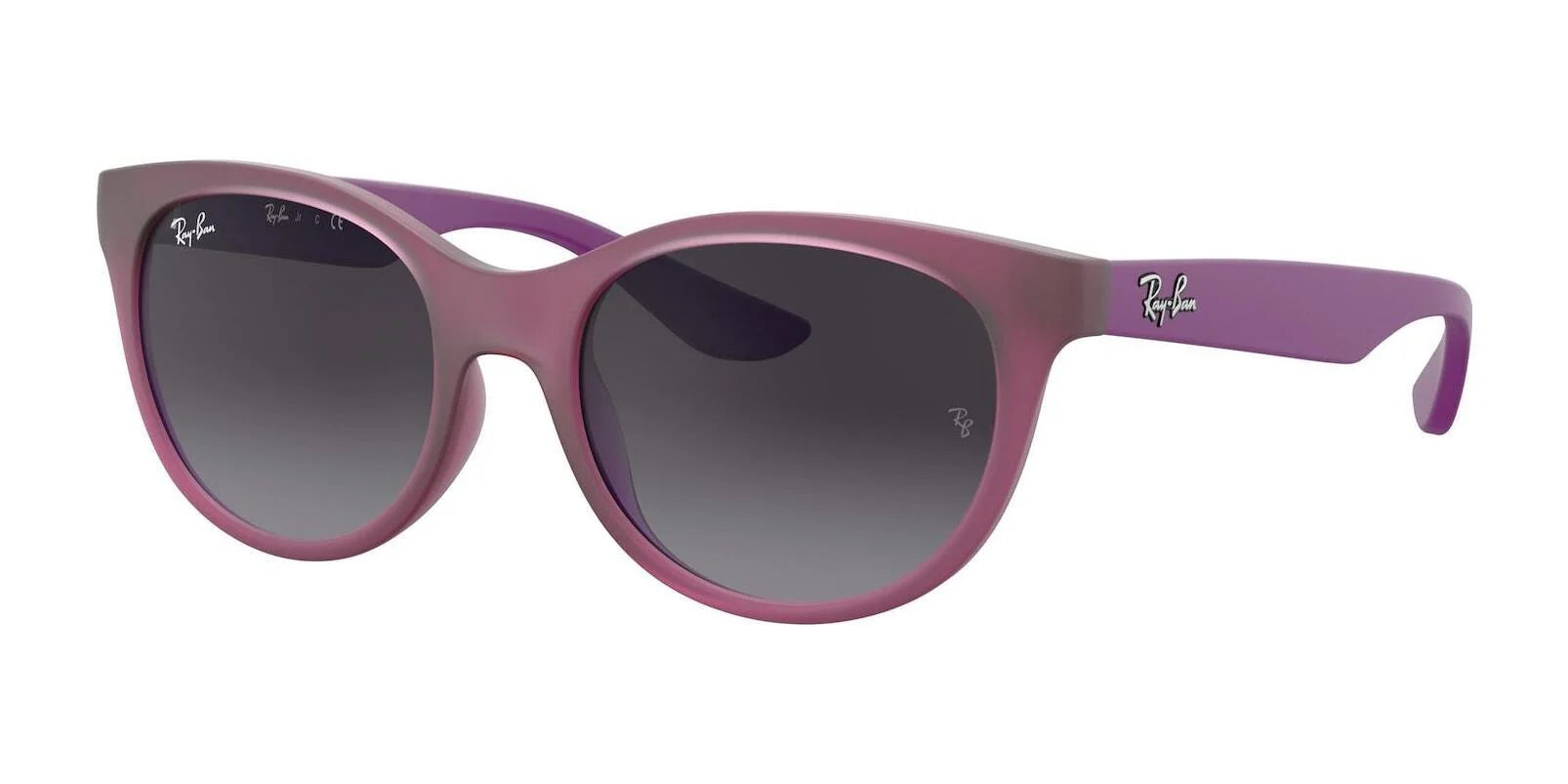 Ray-Ban RJ9068S Sunglasses Transparent Fuchsia / Light Grey / Dark Grey