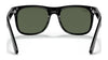 Ray-Ban JUNIOR JUSTIN RJ9069S Sunglasses | Size 48 / Black №100/71 / Dark Green (3N 12.9%)