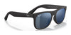 Ray-Ban JUNIOR JUSTIN RJ9069S Sunglasses | Size 48 / Black №100/71 / Dark Green (3N 12.9%)