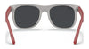 Ray-Ban JUNIOR JUSTIN RJ9069S Sunglasses | Size 48 / Black №100/71 / Dark Green (3N 12.9%)