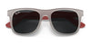 Ray-Ban JUNIOR JUSTIN RJ9069S Sunglasses | Size 48 / Black №100/71 / Dark Green (3N 12.9%)