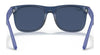 Ray-Ban JUNIOR JUSTIN RJ9069S Sunglasses | Size 48 / Black №100/71 / Dark Green (3N 12.9%)