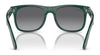 Ray-Ban JUNIOR JUSTIN RJ9069S Sunglasses | Size 48 / Black №100/71 / Dark Green (3N 12.9%)