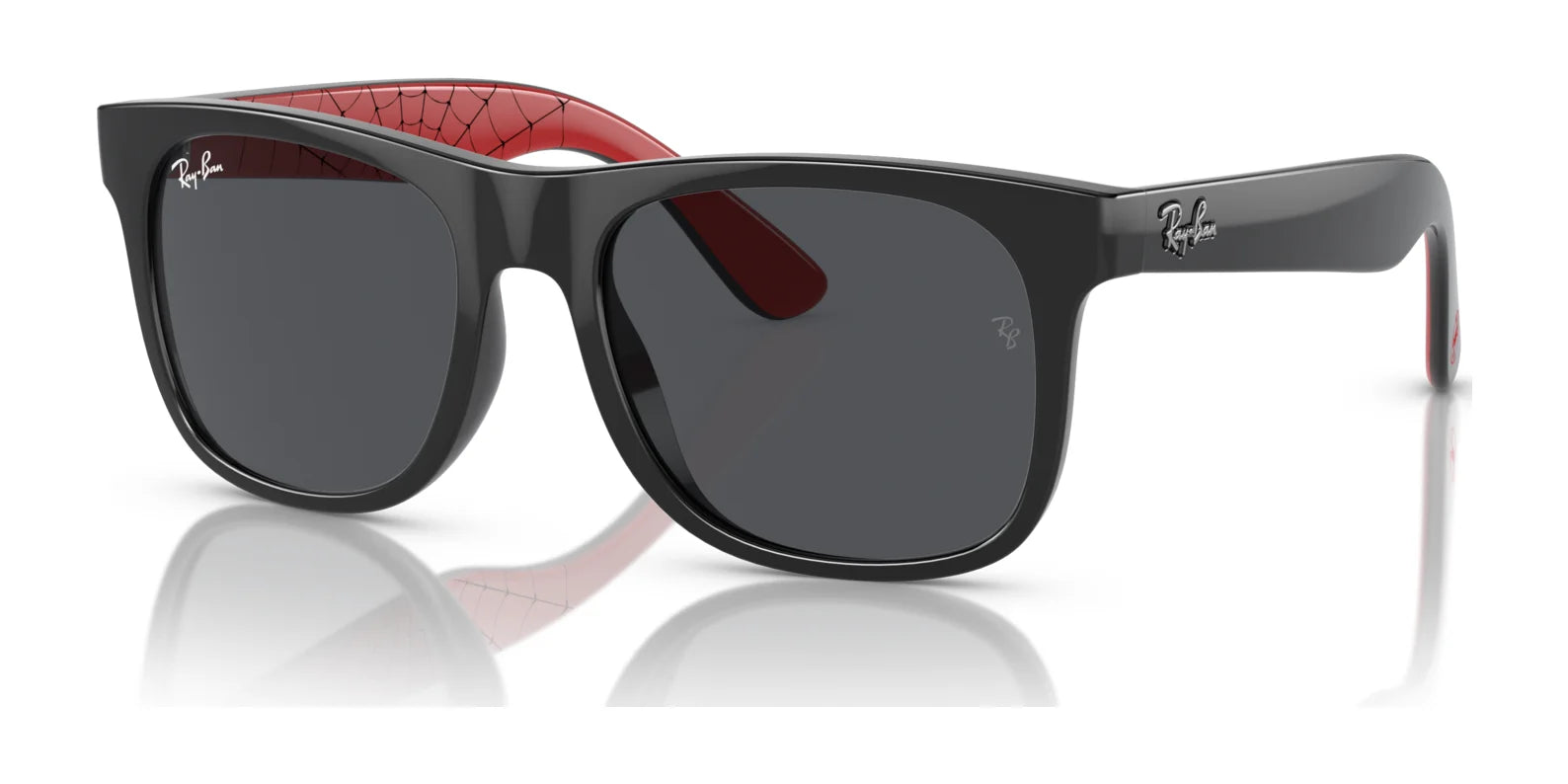 Ray-Ban JUNIOR JUSTIN RJ9069S Sunglasses Black / Dark Grey