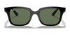Ray-Ban RJ9071S Sunglasses | Size 48 / Black №100/71 / Dark Green (3N 12.9%)
