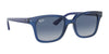 Ray-Ban RJ9071S Sunglasses | Size 48 / Black №100/71 / Dark Green (3N 12.9%)