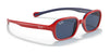 Ray-Ban RJ9074S Sunglasses / Blue On Grey №709671 / Dark Green (3N 12.9%) / Size 39