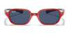 Ray-Ban RJ9074S Sunglasses / Blue On Grey №709671 / Dark Green (3N 12.9%) / Size 39