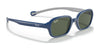 Ray-Ban RJ9074S Sunglasses / Blue On Grey №709671 / Dark Green (3N 12.9%) / Size 39