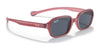 Ray-Ban RJ9074S Sunglasses / Blue On Grey №709671 / Dark Green (3N 12.9%) / Size 39