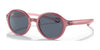 Ray-Ban RJ9075S Sunglasses / Fuchsia On Pink №709887 / Dark Grey (3N 12%) / Size 37