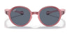 Ray-Ban RJ9075S Sunglasses / Black On Red №710071 / Dark Green (3N 12.9%) / Size 37