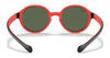 Ray-Ban RJ9075S Sunglasses / Black On Red №710071 / Dark Green (3N 12.9%) / Size 37