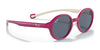 Ray-Ban RJ9075S Sunglasses / Black On Red №710071 / Dark Green (3N 12.9%) / Size 37