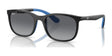 Ray-Ban RJ9076S Sunglasses Black On Blue / Grey (Polarized)