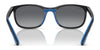 Ray-Ban RJ9076S Sunglasses | Size 49 / Black On Blue №7122T3 / Grey (Polarized) (3P 13%)