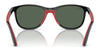 Ray-Ban RJ9077S Sunglasses | Size 49 / Fucsia & Rubber Azzurre №719271 / Dark Green (3N 14.3%)
