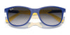 Ray-Ban RJ9077S Sunglasses | Size 49 / Fucsia & Rubber Azzurre №719271 / Dark Green (3N 14.3%)