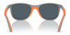 Ray-Ban RJ9077S Sunglasses | Size 49 / Fucsia & Rubber Azzurre №719271 / Dark Green (3N 14.3%)