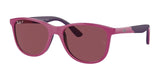 Ray-Ban RJ9077S Sunglasses Fuchsia On Violet / Purple (Polarized)