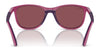 Ray-Ban RJ9077S Sunglasses | Size 49 / Fucsia & Rubber Azzurre №719271 / Dark Green (3N 14.3%)