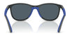Ray-Ban RJ9077S Sunglasses | Size 49 / Fucsia & Rubber Azzurre №719271 / Dark Green (3N 14.3%)