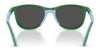 Ray-Ban RJ9077S Sunglasses | Size 49 / Fucsia & Rubber Azzurre №719271 / Dark Green (3N 14.3%)