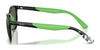 Ray-Ban RJ9077S Sunglasses | Size 49 / Fucsia & Rubber Azzurre №719271 / Dark Green (3N 14.3%)