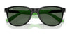 Ray-Ban RJ9077S Sunglasses | Size 49 / Fucsia & Rubber Azzurre №719271 / Dark Green (3N 14.3%)