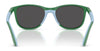 Ray-Ban RJ9077SF Sunglasses | Size 49 / Transparent Blue №719471 / Dark Green (3N 14.3%)