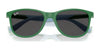 Ray-Ban RJ9077SF Sunglasses | Size 49 / Transparent Blue №719471 / Dark Green (3N 14.3%)