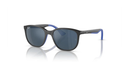 Ray-Ban RJ9078SF Sunglasses Grey On Blue / Dark Blue