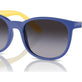Light Blue On Yellow №71328G