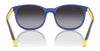 Ray-Ban RJ9079S Sunglasses | Size 49 / Black On Red №713171 / Dark Green (3N 14.3%)