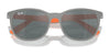 Ray-Ban RJ9079S Sunglasses | Size 49 / Black On Red №713171 / Dark Green (3N 14.3%)
