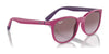 Ray-Ban RJ9079S Sunglasses | Size 49 / Black On Red №713171 / Dark Green (3N 14.3%)