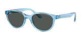 Ray-Ban RJ9080S Sunglasses Transparent Blue / Dark Grey