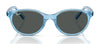 Ray-Ban RJ9080S Sunglasses | Size 45 / Transparent Blue №716887 / Dark Grey (3N 12.4%)
