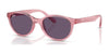 Ray-Ban RJ9080S Sunglasses | Size 45 / Transparent Pink №71691A / Violet (3N 14.2%)