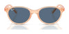 Ray-Ban RJ9080S Sunglasses | Size 45 / Transparent Blue №716887 / Dark Grey (3N 12.4%)