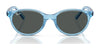 Ray-Ban RJ9080SF Sunglasses | Size 47 / Transparent Blue №716887 / Dark Grey (3N 12.4%)
