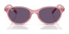 Ray-Ban RJ9080SF Sunglasses | Size 47 / Transparent Blue №716887 / Dark Grey (3N 12.4%)