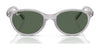 Ray-Ban RJ9080SF Sunglasses | Size 47 / Transparent Blue №716887 / Dark Grey (3N 12.4%)