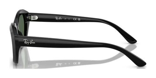 Ray-Ban RJ9081S Sunglasses / Size 48 / Black №100/71 / Dark Green (3N 14.0%)