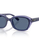 Top Violet On Transparent Violet №715980