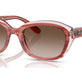 Striped Pink On Transparent Pink №717313