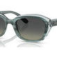 Striped Green On Transparent Green №717511