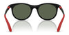 Ray-Ban RJ9082S Sunglasses | Size 47 / Matte Black №718371 / Dark Green (3N 12.9%)